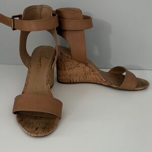 American Rag Brown Wedge Sandals